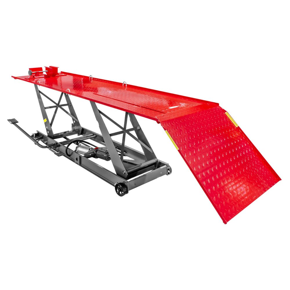 Elevador hidráulico para motos móvil 450kg 2200x680mm